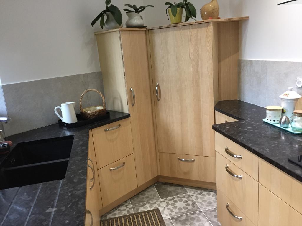 cuisine avec porte en frne 