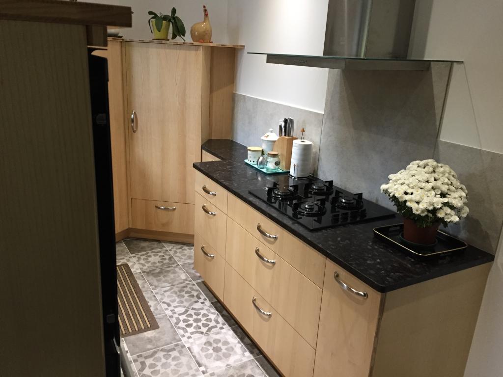 cuisine avec porte en frne 