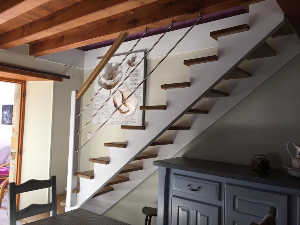 Tige inox en garde corps